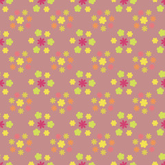 Floral seamless pattern.