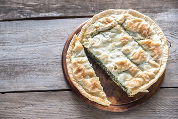 Spanakopita - Greek spinach pie