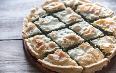 Spanakopita - Greek spinach pie