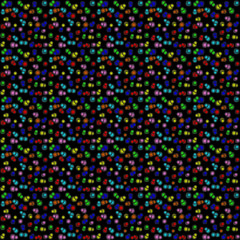 Obraz premium The pattern of air bubbles for the background. Water bubbles in different colors dlyaoformleniya children's paper. 