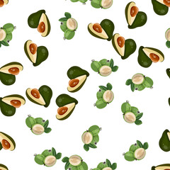 exotic tropical fruit