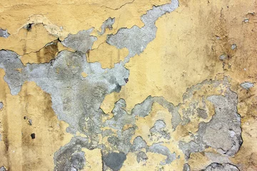 Photo sur Aluminium Vieux mur texturé sale vieux mur de béton