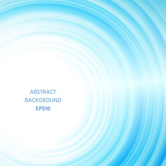 Abstract white background with lots of blue circles.