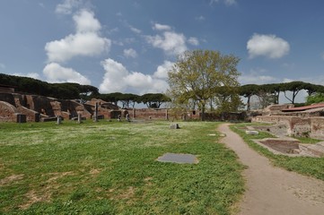 Ostia - ancient harbor of Rome