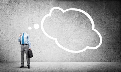 No thoughts in his head