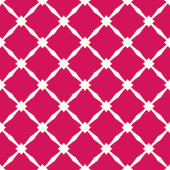 Fototapeta premium Geometric Cross Seamless Pattern