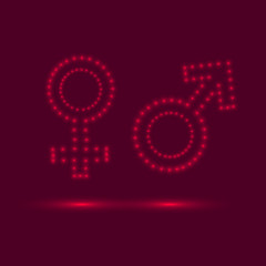 Erotic icons. Abstract icons. Icons sex.