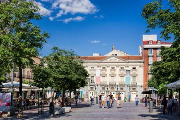 Zelfklevend Fotobehang Madrid, Santa Ana © ArTo
