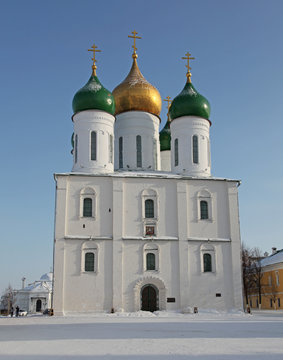 Russia Kolomna city The Cathedral of the Asccension