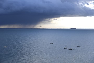 le grain sur la baie du mont saint michel