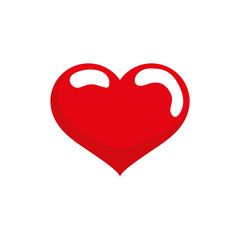 Love and romanticism icon vector illustration graphic design