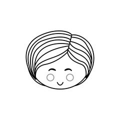 Young man cartoon icon vector illustration graphic design