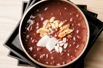 patjuk. Red Bean Porridge 