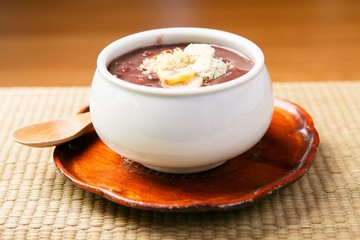 patjuk. Red Bean Porridge 