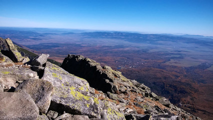 Slavkovsky Stit (Peak) in High Tatras mountains. Slovakia