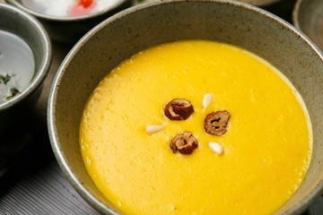 Hobak juk. Pumpkin Porridge 