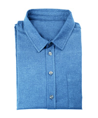 New man shirt on white background
