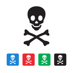 skull - danger icon 