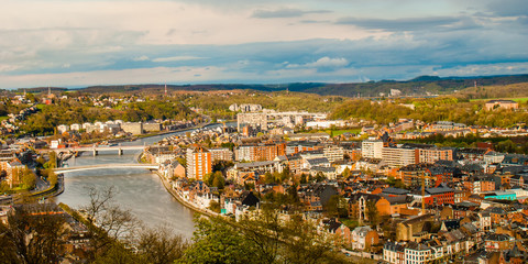 Obraz premium Landscape of Namur (Belgium)