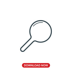 Lupe icon vector