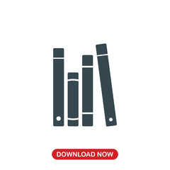 Books icon vector