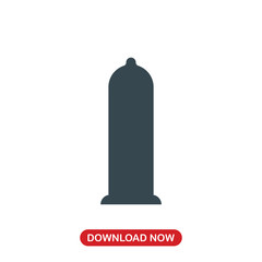 Condom icon vector