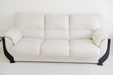 The image of a light sofa