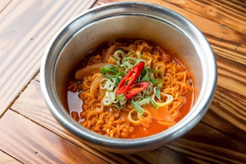 ramyeon. korean style ramen.