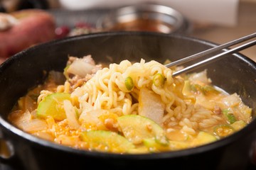 ramyeon. korean style ramen.