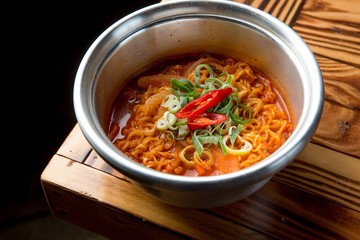 ramyeon. korean style ramen.