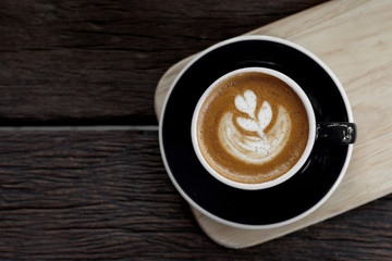 cup of cappuccino coffee