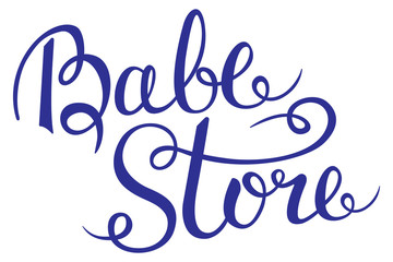Baby Store - Hand Lettering