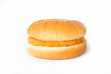 burger isolated on the white background.