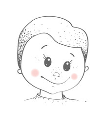 Baby boy portrait