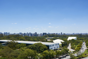 Sao Paulo city, Brazil. Ibirapuera Park