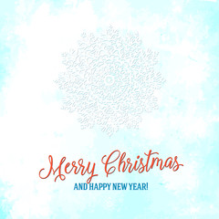 Vector madala, round ornament