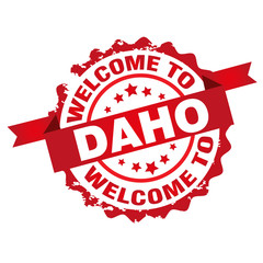Daho.Welcome to stamp.Sign.Seal.Logo