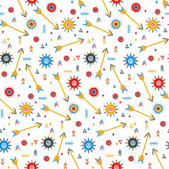 Geometric hipater pattern