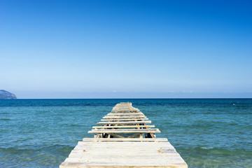 Fototapeta premium Wooden pier