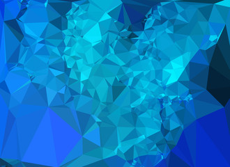 Abstract polygonal geometric background. 