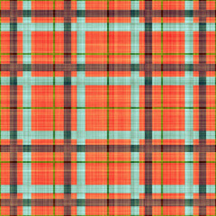 Seamless  pattern   of plaid fabric
