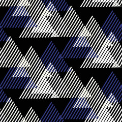 Abstract vector striped background