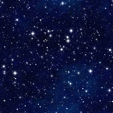Seamless  pattern   of starry sky