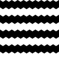 Seamless geometric black and white pattern  for fabric