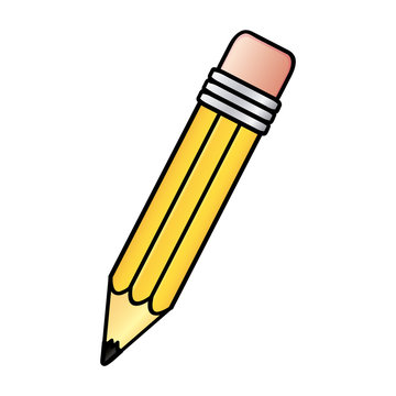 pencil icon stock image, vector illustration design
