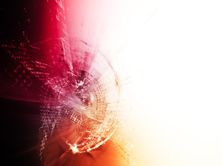 Abstract background. Detailed computer graphics