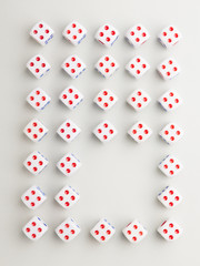 space four cross pattern