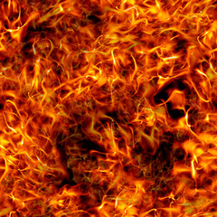 Seamless   pattern  with flame