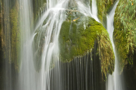 Galovac Buk waterfalls, Upper lakes Plitvice Lakes National Park, Croatia, October 2008