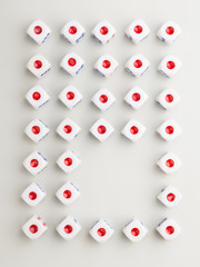 space one cross pattern